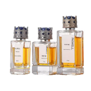 Transparent Luxury Perfume Bottle