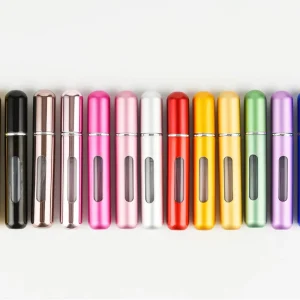 Travel Perfume Bottle Refillable 8ml Portable Travel Size Perfume Atomizer Refillable Empty Bottle Portable Atomizer Sprayer