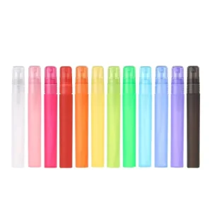 Travel Sample Perfume Pen with Mini Refillable Spray Bottle Plastic Bottles for On-the-Go Fragrance