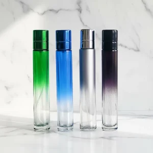 Travel Size Glass Perfume Bottle Mini Portable Refillable Atomizer 60ml Leak Proof Spray Bottle for Purse Handbag