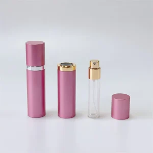 Travel Size Perfume Bottles 5ML 10ML Refillable Atomizer Empty Magnetic Perfume Spray Bottles Vacation Essentials for Women Men