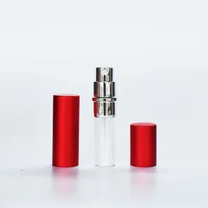 Travel Size Perfumes Spray Bottle Eco friendly Aluminum refillable 8ml perfume bottle with box