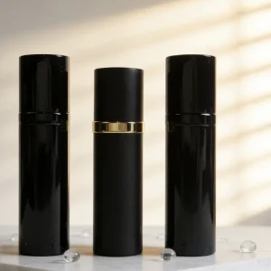 Travel Size Replaceable Magnetic Cap 10ml Portable Luxury Perfume Bottle with Customized Logo and Box