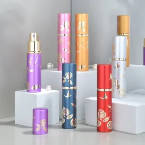 Travel Sized Glass Perfume Pocket Sized Perfume Spray Bottle 10ml Private Label Luxury Glass Cosmetic Parfum Bottle