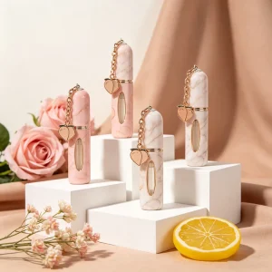 Travel Sized Pocket Perfume Spray Mini Portable Refillable Glass Perfume Bottle 5ml Custom Perfume Atomizer with Logo