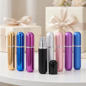 Travel Spray Bottle Perfume 5ml Luxury Mini Portable Travel Perfume Bottle Atomizer Free Sample