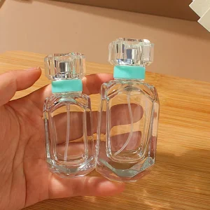 Trending Perfume Glass Bottle Manufacturer Customized Logo And Labels Bottle Spray 30ml 50ml Perfume Bottle Atomizer For Cologne