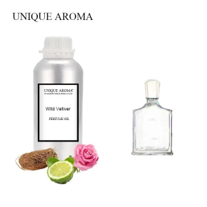 UNIQUE AROMA Wild Vetiver Perfume Oil Popular Perfume Concentrated Fragrance Oils Essential Oils for Diffuser Machine with Rose
