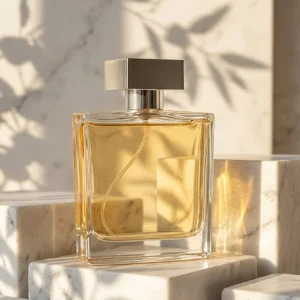 Ultra Clear Matte Custom Branding & Logo Embossing 50ml 100ml Flat Square Perfume Bottle Unisex Woody Fragrances Pump Sprayer