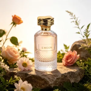 Unique Design Thick Glass Perfume Bottle 100ml Transparent Empty Perfume Bottle Packaging Factory Direct