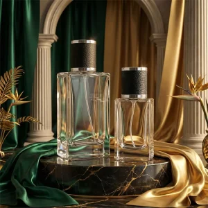 Unique Thick Glass Perfume Bottles Fine Mist Spray Labels Custom Color 30ml 50ml OEM Manufacturer Perfume Bottle