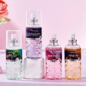 Unisex Eau De Toilette Set Long Lasting Fresh Fragrant Natural Spray for Men and Women Women’s Perfume