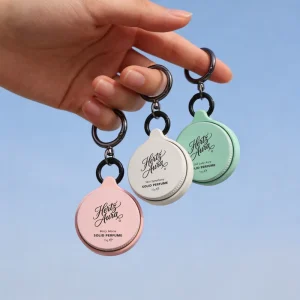 Unisex Fragrance Balm Solid Perfume with Key Ring