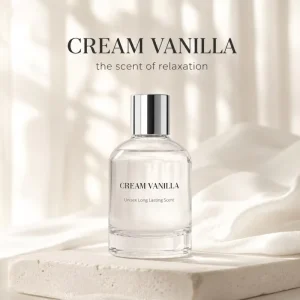 Unisex Mild Non sweet Woody Vanilla Fragrance for Office Dating Daily Home Cream Vanilla Perfume OEM Private Label