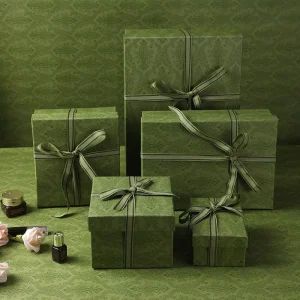 Valentine’s Day Cosmetics Perfume Incense Gift Box With Base and Lid for Gift Sets Packaging With Ribbon