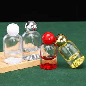Vibrant Color Mountain Inspired Perfume Bottles with Pump Sprayer Seal for Niche Fragrance Brands