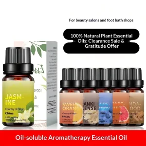 Water Soluble Essential Oil Aromatherapy Perfume Oil for Humidifier Aroma Diffuser