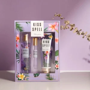 Women Perfume Gift Set Body Mist Body Cream Mini Perfume 15ml Women Girl Christmas Present Gifts