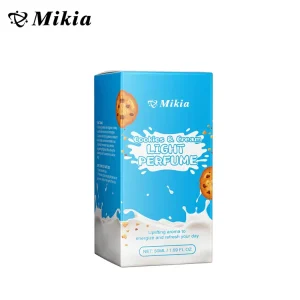 Women’s Daily Fresh and Light Fragrance Perfume Invigorating Natural Note with Evaporated Milk Cookies Portable and Convenient