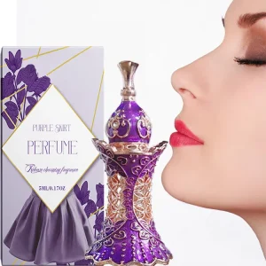 Women’s Dubai Perfume 5ml Mini Design Essence Bottle Middle East Arab Jasmine & Coconut Oil Parfum for Ladies