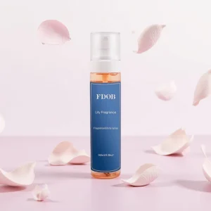 Women’s Lily Flower Body Mist Spray 100ml Long lasting Fragrance Plastic Bottle Daily Deodorant Perfume for Women