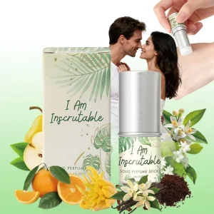 Women’s Long Lasting Jasmine Bergamot Amber Musk Floral Fragrance Parfum Stick Solid Perfume Balm