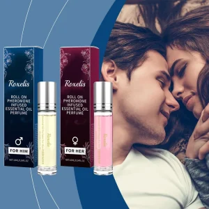 Women’s Luxurious Elegant Roll-On Floral Scent Fresh Light Fragrance Perfume Long Lasting for Daily Formal