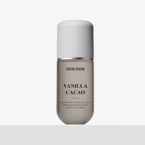 Women’s Perfume Vanilla Cacao Hair & Body Mist Organic Ingredients Long-Lasting Fragrance