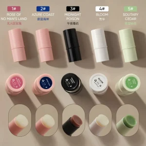 Private Label Solid Body Long lasting Fresh Scent Fragrance Stick Solid Perfume Balm Deodorant Stick Premium Fragrance Gel
