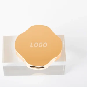 Women’s Solid Perfume Metal Case with Slide out Design Custom Oval Empty Box Packaging Jar Case Box Pot Cosmetics