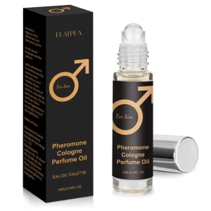 Wooden-fragrance Ambergris Mens Roll-on Perfume Eau De Cologne Fresh Light Scent Lingers Travel