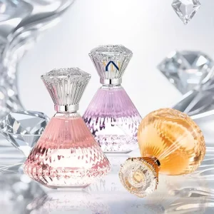 Shiny Diamond Women’s Perfume, Long-Lasting Light Fragrance, Bergamot and Floral Scent, Standard Size
