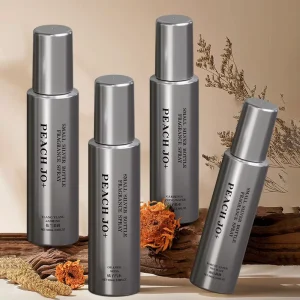 Women’s Small Silver Bottle Fruity Eau de Toilette Spray Perfume, Long-Lasting Fragrance, Spa Scent Body Deodorant Spray