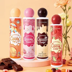 Women’s Perfume Long-Lasting Body Spray with Chocolate and Cream Fragrance, Fresh Scent