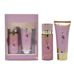 Arabic Luxury Women’s Perfume Set, Body Spray, Floral Woody Long-Lasting Deodorant, Regular Size