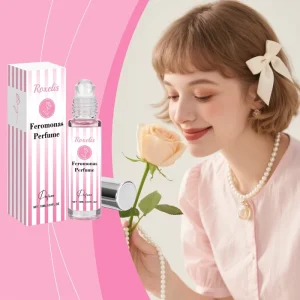 Elegant Fresh Long-Lasting Floral Fragrance Women’s Rollerball Perfume for Daily Parties and Outings