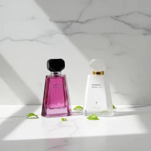 High-Quality Elegant Modern Thick Glass Perfume Bottle for Women