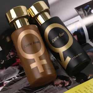 Natural Gold Black Pheromone Perfume Spray for Men and Women