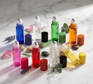 roll on essential oil bottle luxury perfume roll-on bottle 6ml roll on bottle for perfume oils